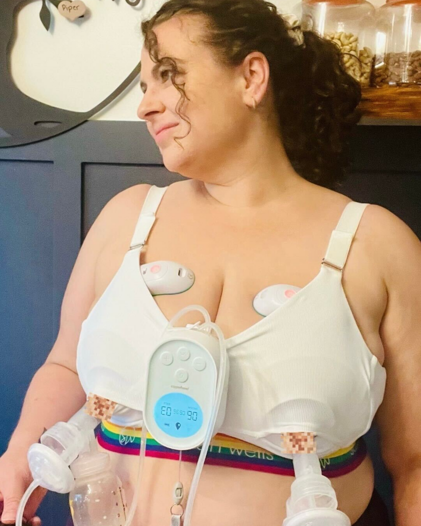 Women's Journey by Sarah Wells Hands Free Pumping + Nursing Bra