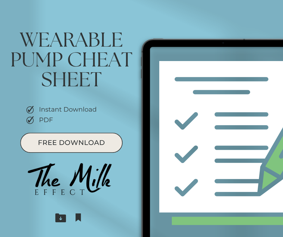Wearable Pump Cheat Sheet
