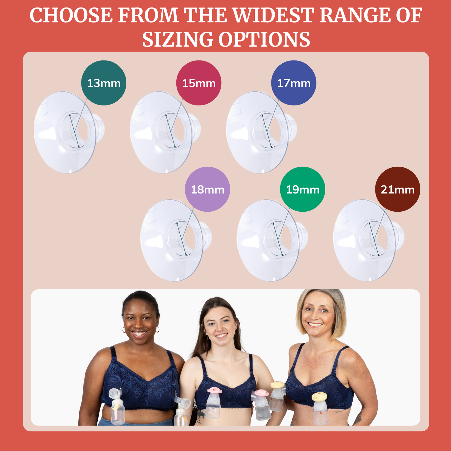 Breast Pump Flange Inserts