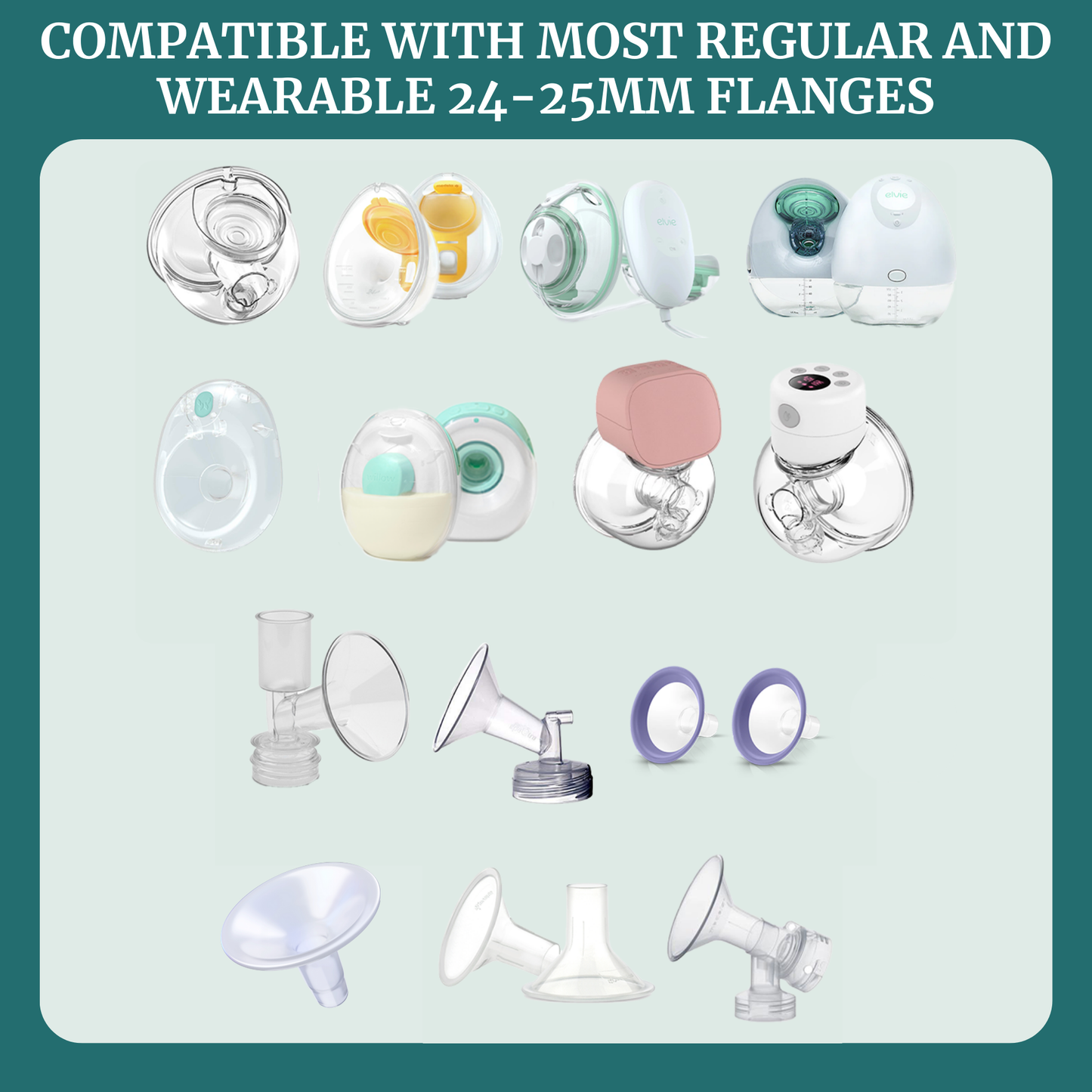 Breast Pump Flange Inserts
