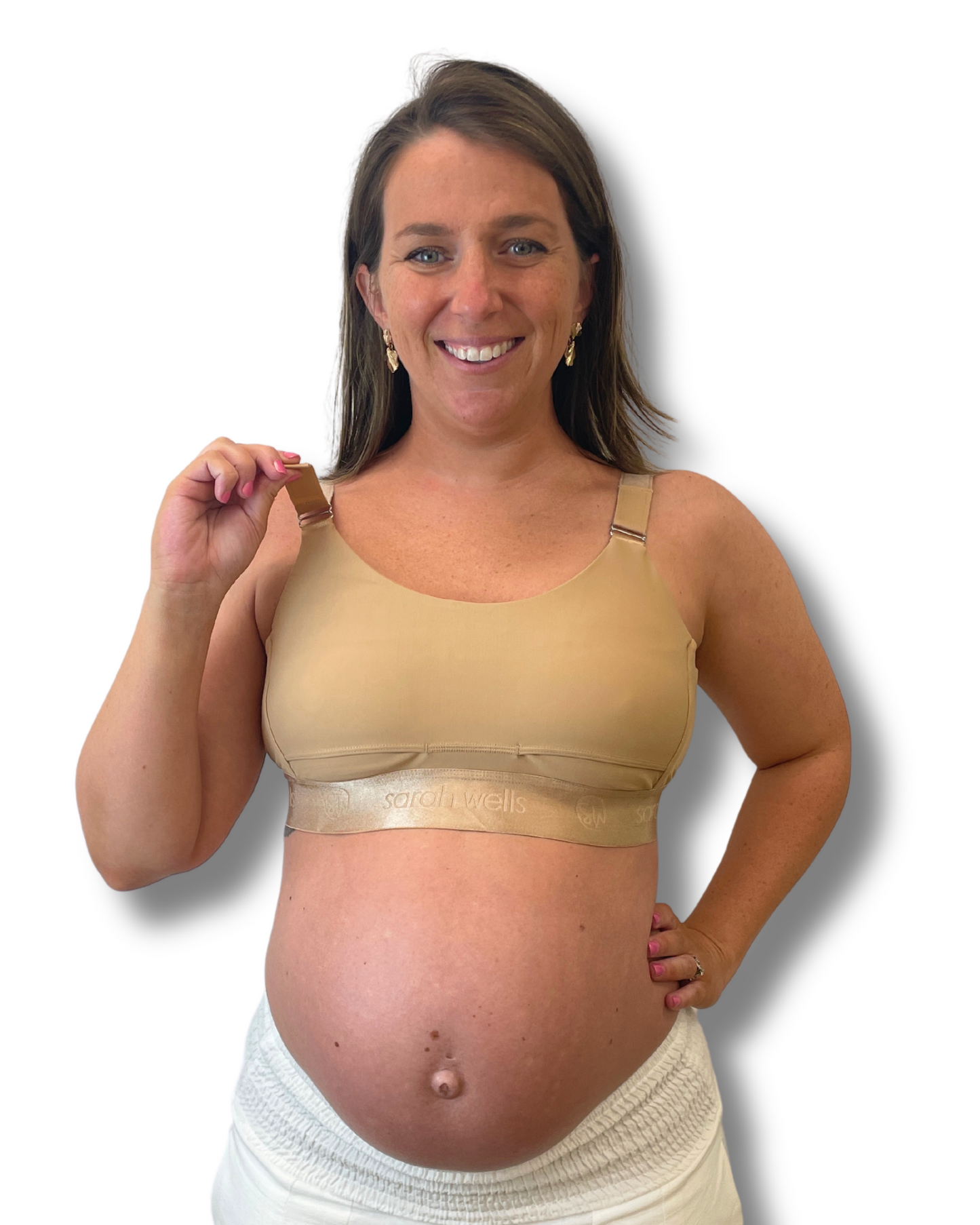 Women's Journey by Sarah Wells Hands Free Pumping + Nursing Bra