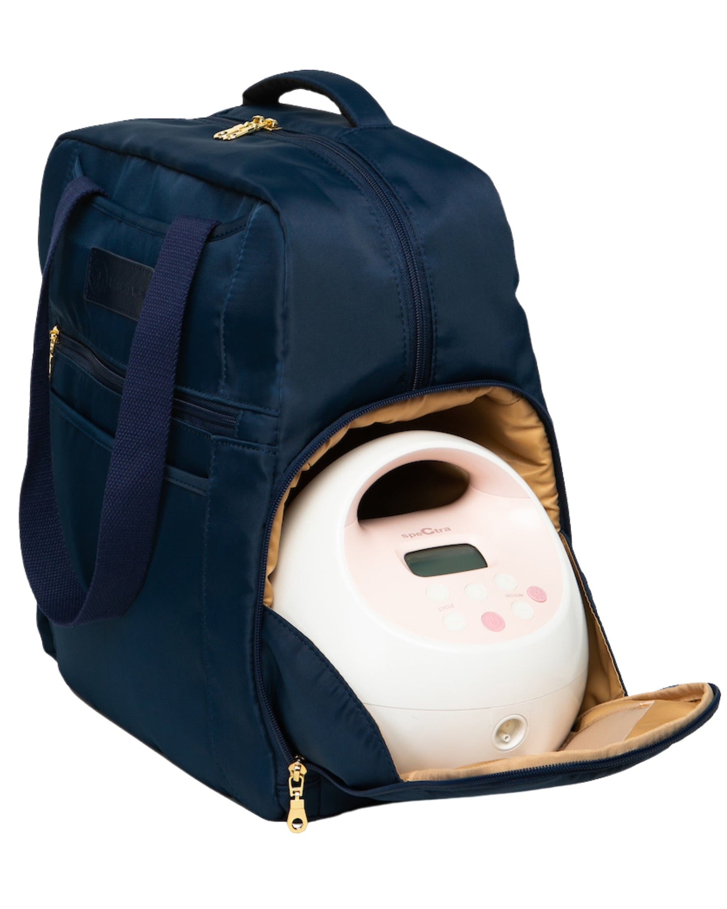 Kelly Breast Pump Backpack & Tote by Sarah Wells  – Insulated Pocket, Laptop Sleeve & Easy-Clean Interior – Fits All Pumps for Moms