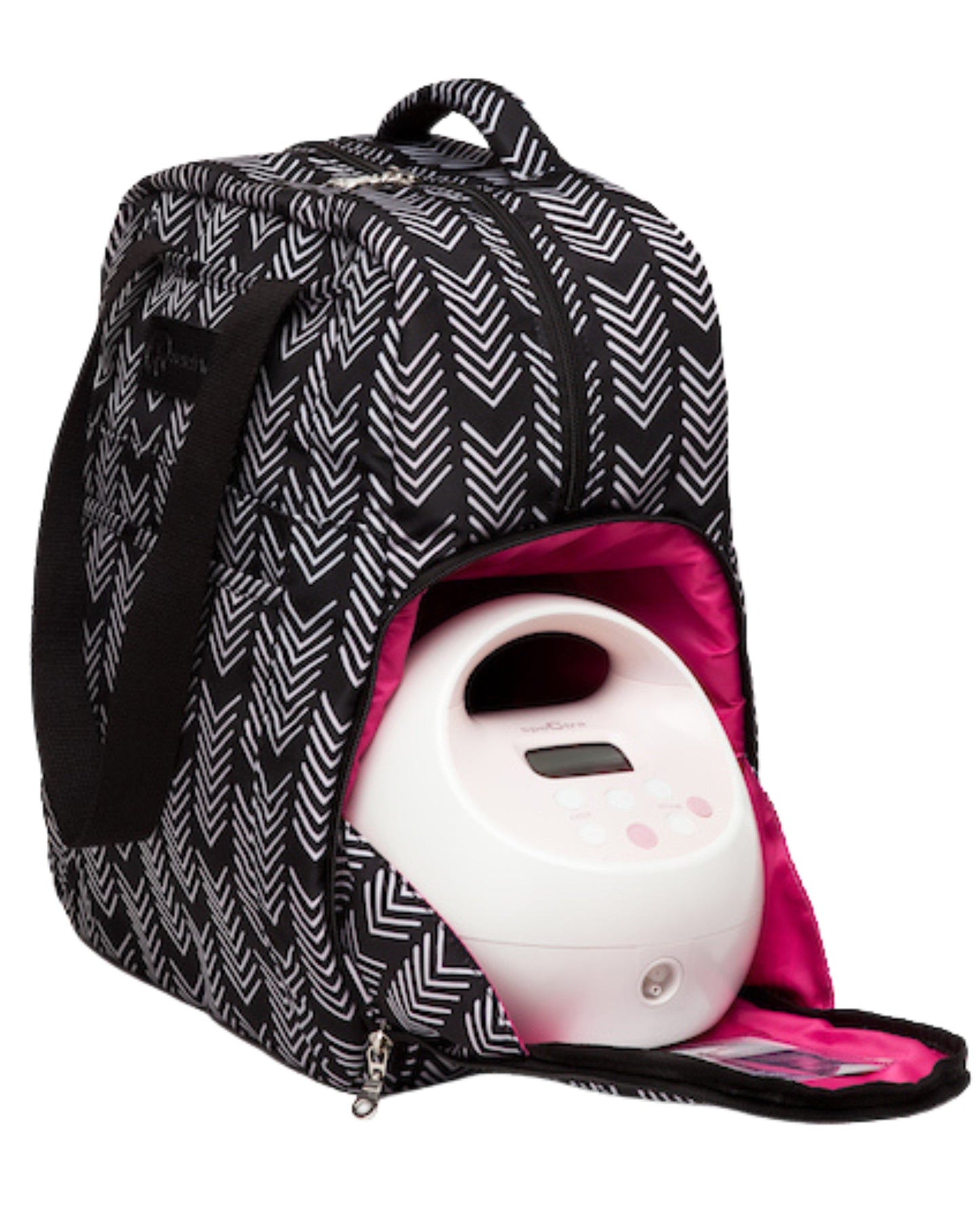 Kelly Breast Pump Backpack & Tote by Sarah Wells  – Insulated Pocket, Laptop Sleeve & Easy-Clean Interior – Fits All Pumps for Moms