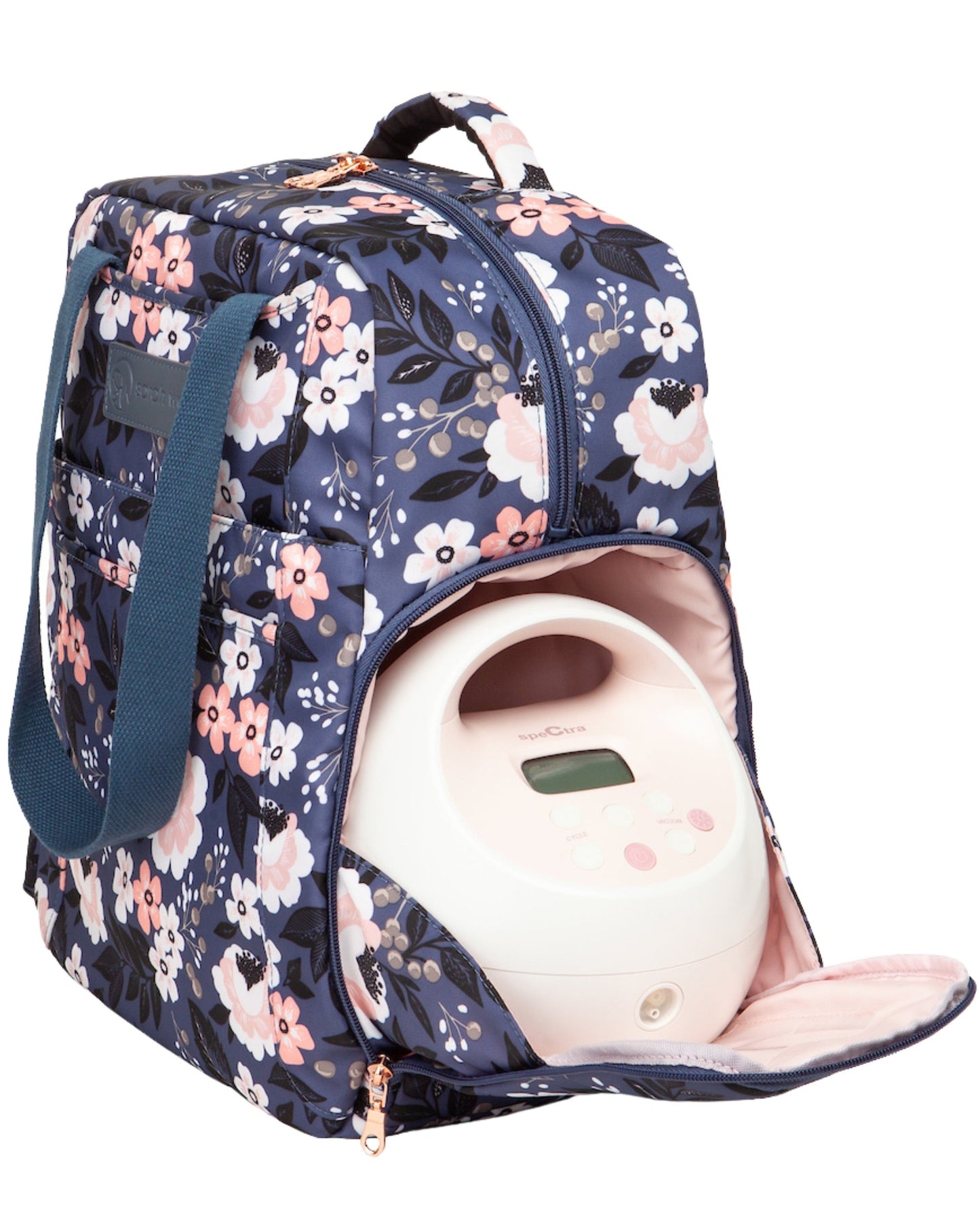 Kelly Breast Pump Backpack & Tote by Sarah Wells  – Insulated Pocket, Laptop Sleeve & Easy-Clean Interior – Fits All Pumps for Moms