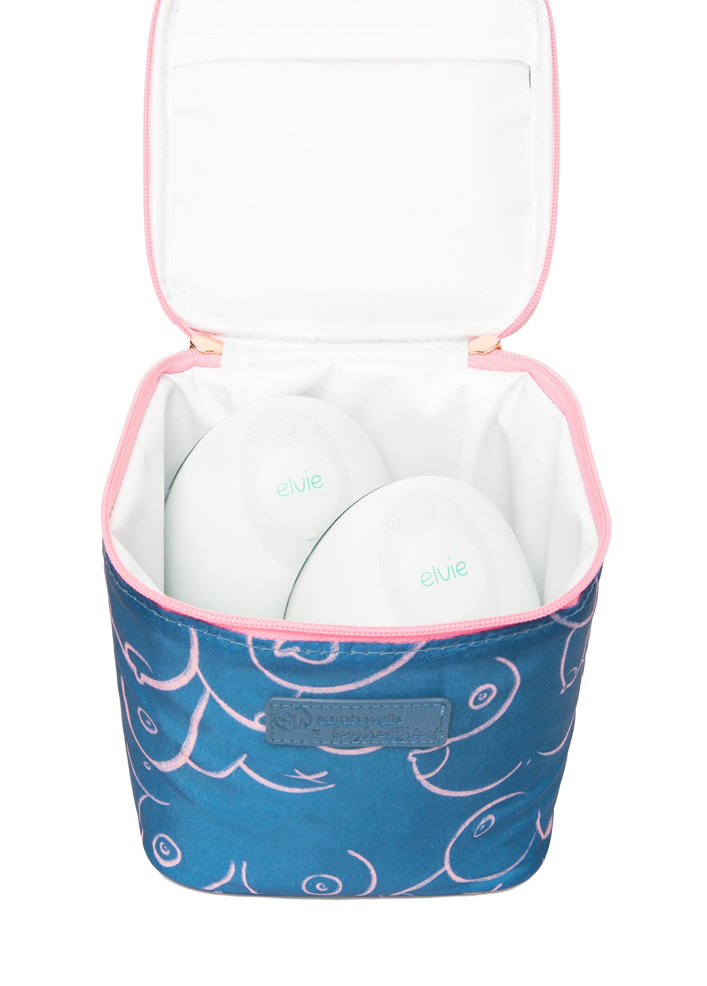 Cold Gold Breastmilk Cooler by Sarah Wells – Insulated Milk Storage with Ice Pack – Machine Washable for Moms