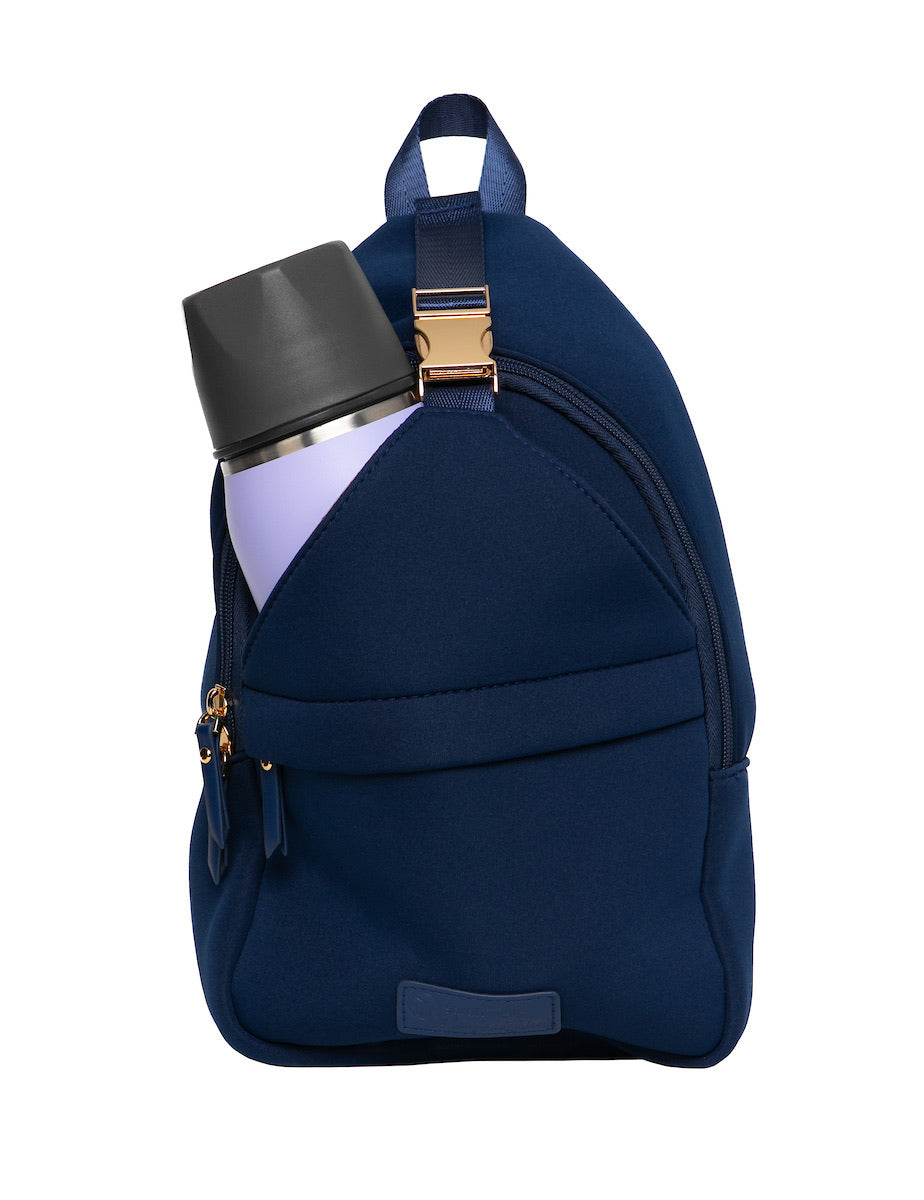 Allie Sling Pump Bag – Neoprene Crossbody with Insulated Pocket, Water Bottle Holder & Hands-Free Fit – Fits Wearable & Portable Pumps