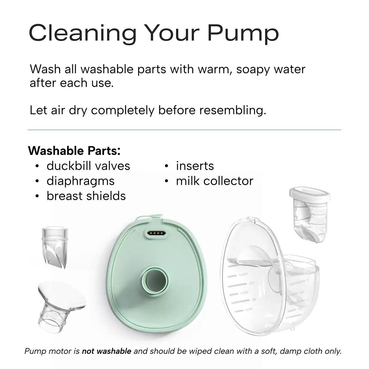 Zomee - Mother's Nature W1 Warming Wearable Breast Pump