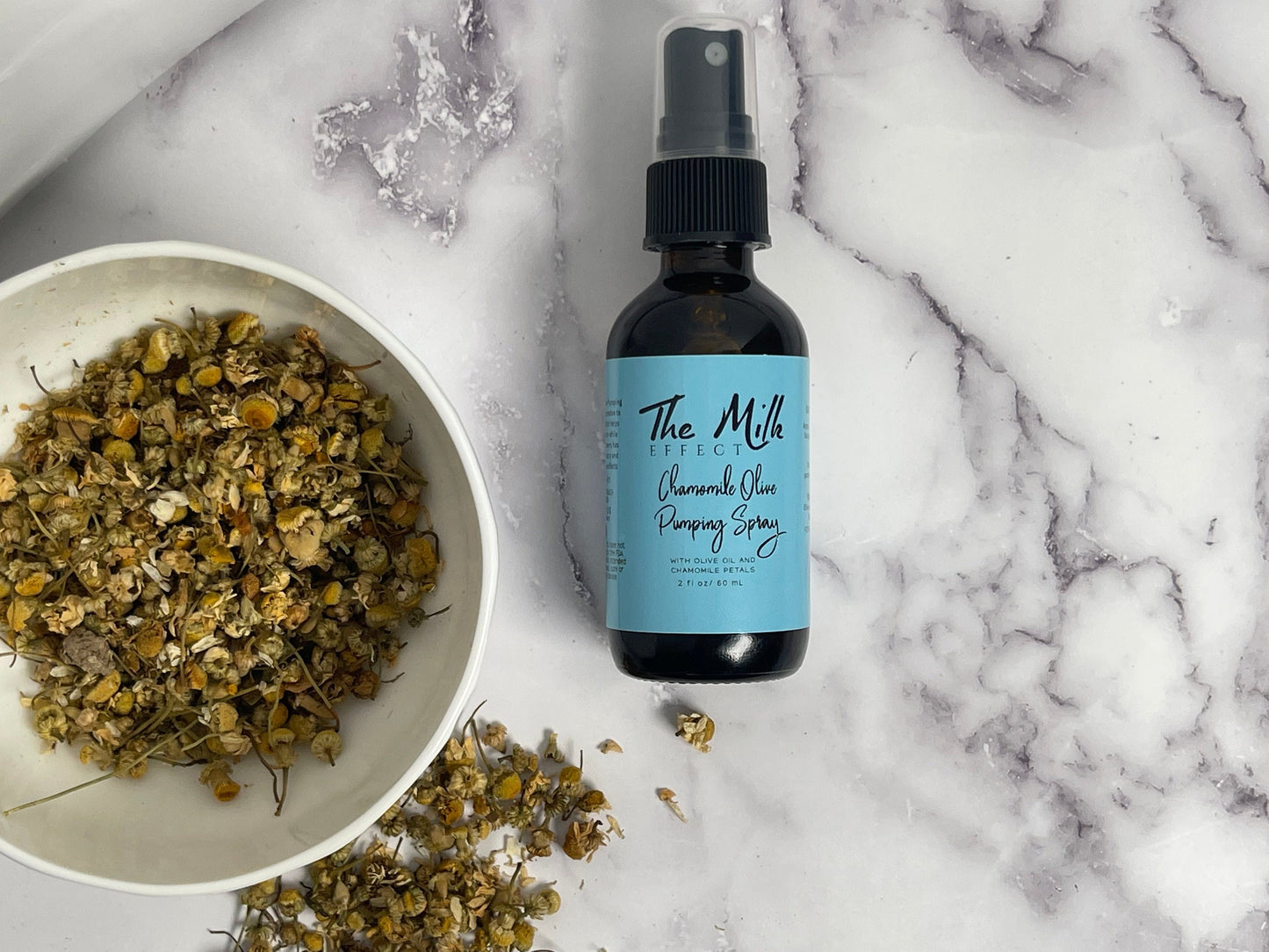 Chamomile Olive Pumping Spray  |  Pregnancy, Expecting Mothers, Pumping Mamas | Organic Spray for Mom to Be, Baby Shower, Gift