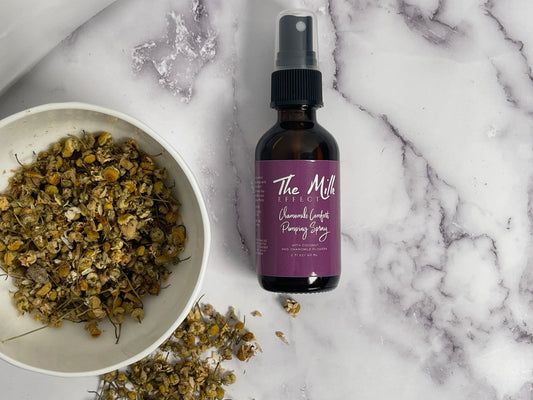 Chamomile Comfort Pumping Spray  |  Pregnancy, Expecting Mothers, Pumping Mamas | Organic Spray for Mom to Be, Baby Shower, Gift