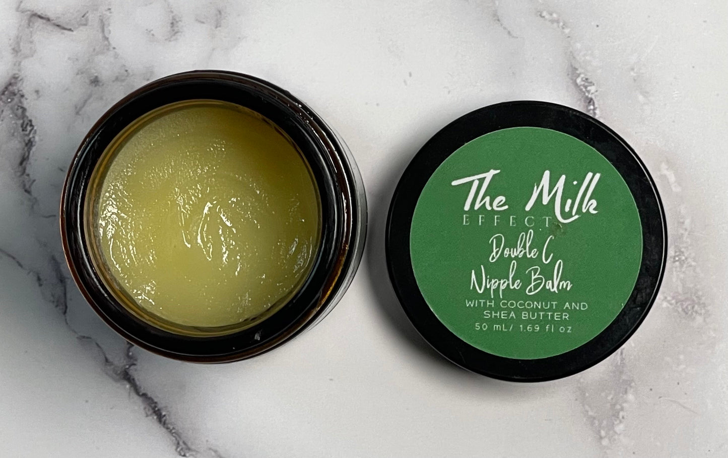 Double C Balm  | Vegan Nipple Cream for Pregnancy, Dry Skin, Expecting Mothers | Calendula Salve Chamomile for Mom to Be, Baby Shower, Gift