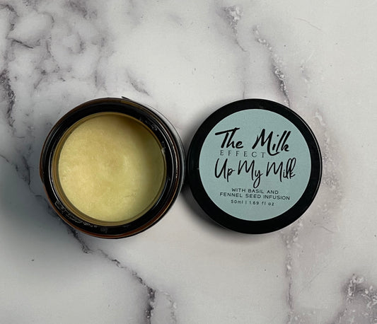 Up My Milk Balm  | Vegan Nipple Cream for Pregnancy, Dry Skin, Expecting Mothers | Calendula Salve for Mom to Be, Baby Shower, Gift